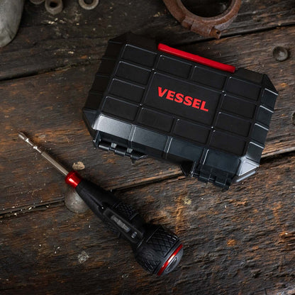 (US Model) VESSEL e‑ASSIST Screwdriver Higher Torque (USB-C) w/ 25PC. Bit Set